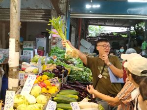 買菜走讀酒家菜-魷魚螺肉蒜 好客台北 大稻埕 私廚 cooking class