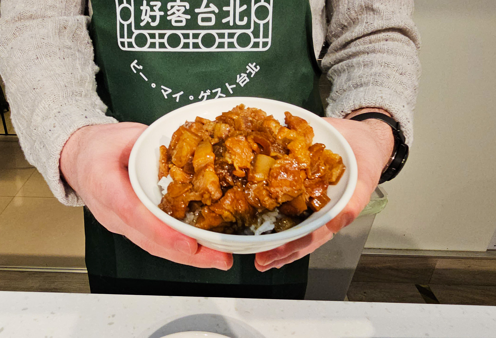 好客台北 滷肉飯烹飪課 braised pork rice cooking class