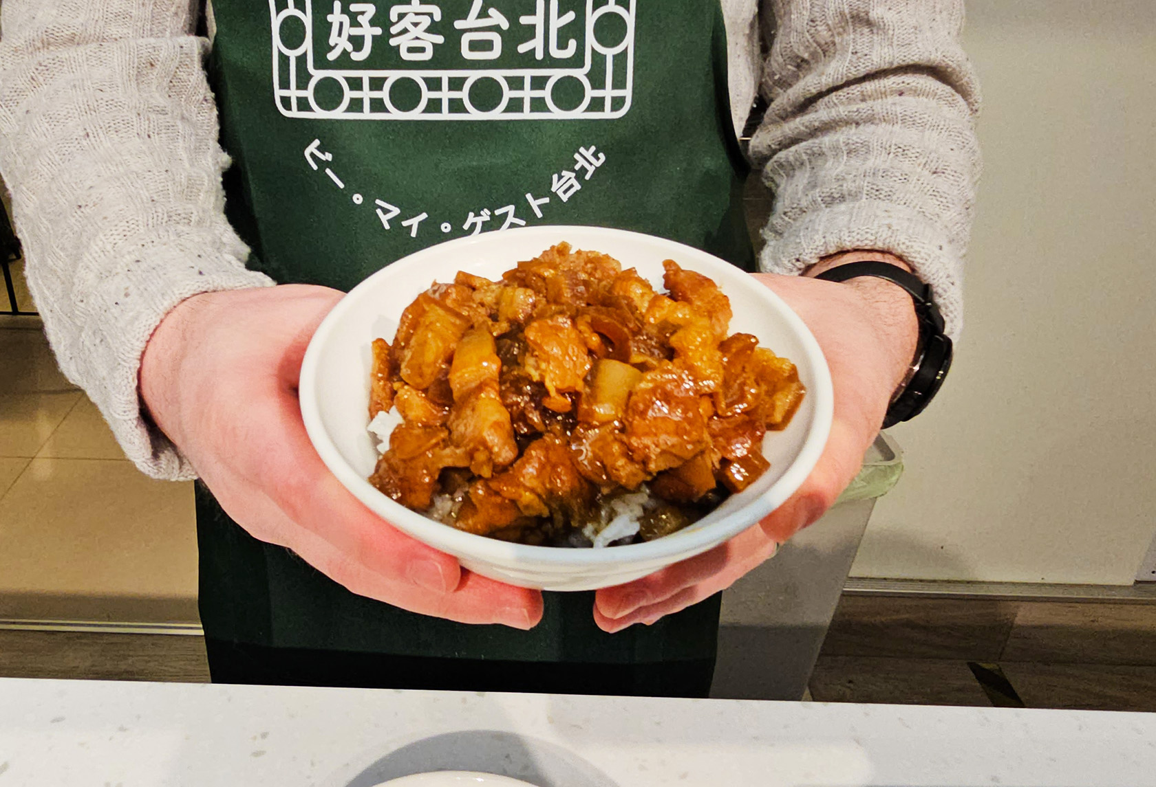 Braised Pork RiceーBeMyGuest Taipei Studio for Cooking Classes