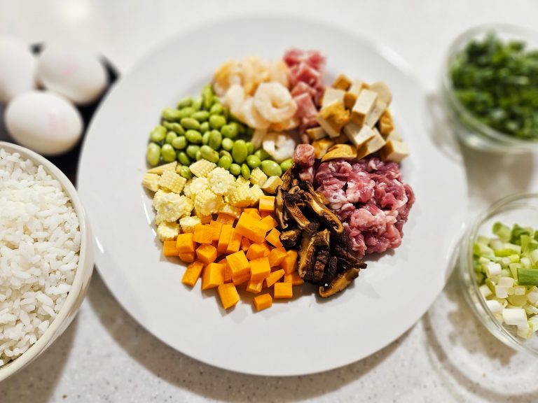 Bountiful stir-fried riceーBeMyGuest Taipei Studio for Cooking Classes