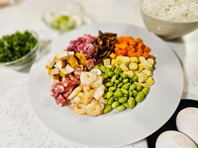 Bountiful stir-fried riceーBeMyGuest Taipei Studio for Cooking Classes