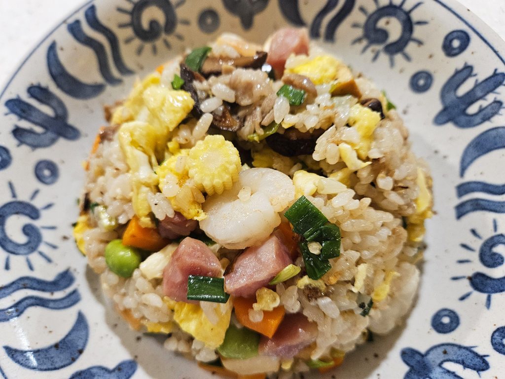 Bountiful stir-fried riceーBeMyGuest Taipei Studio for Cooking Classes
