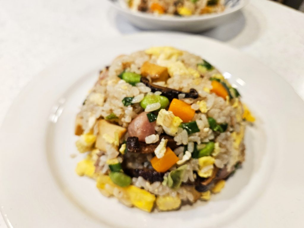 Bountiful stir-fried riceーBeMyGuest Taipei Studio for Cooking Classes