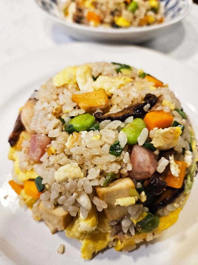 Bountiful stir-fried riceーBeMyGuest Taipei Studio for Cooking Classes
